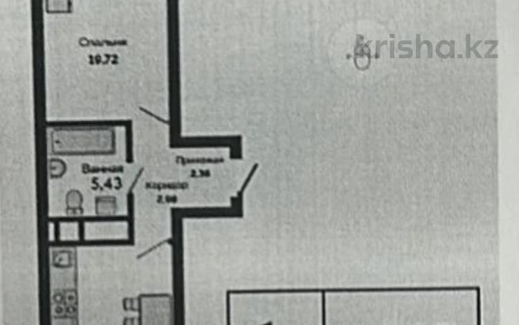 1-бөлмелі пәтер · 46.15 м² · 6 қабат, Туран 89, бағасы: 21.5 млн ₸ в Астане, Нура р-н — фото 2
