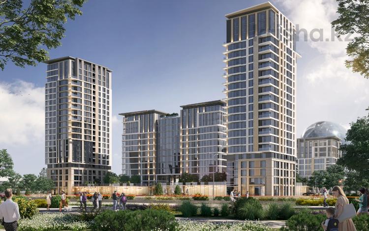 4-комнатная квартира · 166.56 м² · 9/22 этаж, Мангилик Ел 57 — 151 203 168 ₸ если наличные 1️⃣5️⃣% скидка за ~ 177.9 млн ₸ в Астане, Есильский р-н — фото 2