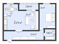 2-комнатная квартира, 67.9 м², 9/14 этаж, Быковского 3А за ~ 21.7 млн 〒 в Костанае — фото 2