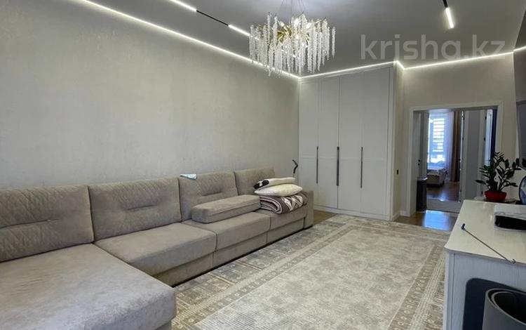 3-комнатная квартира · 80 м² · 9/10 этаж, Байтурсынова 20/2 за 53 млн ₸ в Астане, Сарайшык р-н — фото 2