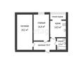 2-бөлмелі пәтер · 67.5 м² · 2/5 қабат, мкр. Алтын орда, бағасы: 25.5 млн ₸ в Актобе — фото 16