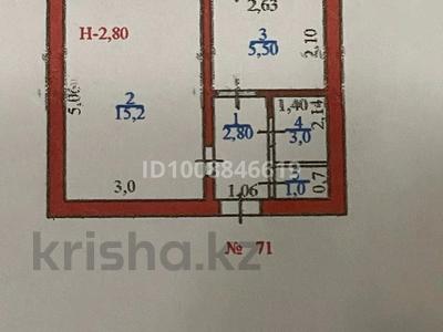 1-комнатная квартира · 28.4 м² · 4/5 этаж, Гагарина 5 — Жансугурова за 16.5 млн ₸ в 