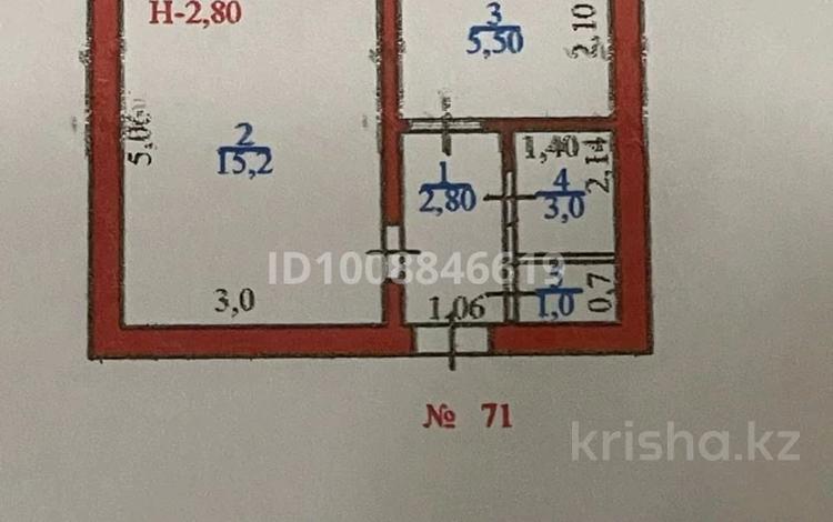 1-бөлмелі пәтер · 28.4 м² · 4/5 қабат, Гагарина 5 — Жансугурова, бағасы: 16.5 млн ₸ в  — фото 2
