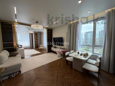 3-комнатная квартира · 83 м² · 12/24 этаж, Сыганак 52 — Кабанбай батыр за 90 млн ₸ в Астане, Есильский р-н