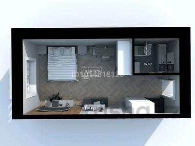 1-бөлмелі пәтер · 22.5 м² · 7/10 қабат, Мухамедханова 28, бағасы: 11.5 млн ₸ в Астане, Нура р-н