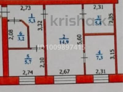 2-комнатная квартира · 41.8 м² · 1/4 этаж, Локомотивная 59/1 — 2 рабочий за 10 млн ₸ в Уральске