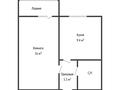 1-комнатная квартира · 33.7 м² · 7/9 этаж, Жанибека 45В за 17.5 млн ₸ в Костанае — фото 3