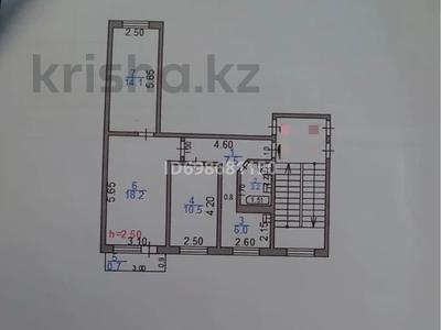 3-комнатная квартира · 60.2 м² · 3/5 этаж, Шевченко — Шевченко-Гагарина за 19 млн 〒 в Жезказгане