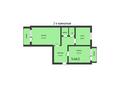 2-комнатная квартира · 64.3 м² · 5/5 этаж, 5 микрорайон 8 за 25 млн ₸ в Костанае — фото 3