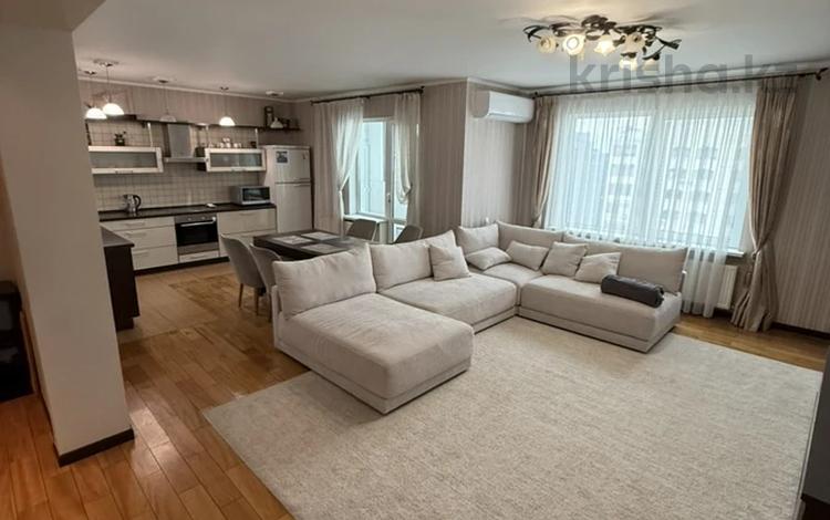 3-комнатная квартира · 118 м² · 12/16 этаж, Ходжанова 76 за ~ 90 млн ₸ в Алматы, Бостандыкский р-н — фото 2