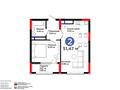 2-бөлмелі пәтер · 51.47 м² · 15/21 қабат, Бухар жырау 20, бағасы: 47.2 млн ₸ в Астане, Нура р-н — фото 4