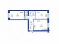 2-комнатная квартира · 49.7 м² · 1/10 этаж, Косшыгулулы 16 за 23.6 млн ₸ в Астане, Сарыарка р-н — фото 14