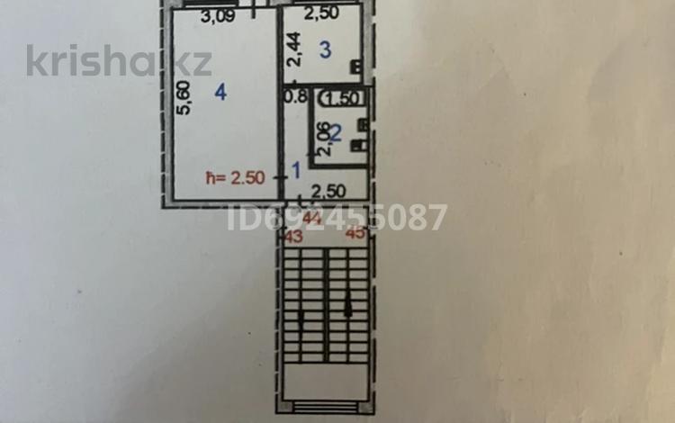 1-бөлмелі пәтер, 31.4 м², 4/5 қабат, Сатпаева 50, бағасы: ~ 8.3 млн 〒 в Жезказгане — фото 2