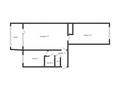 2-комнатная квартира, 42.5 м², 1/5 этаж, 9-й микрорайон, 9 микрорайон 7 за 15.5 млн 〒 в Костанае, 9-й микрорайон — фото 13