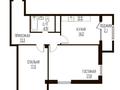 2-комнатная квартира · 82.5 м² · 9/12 этаж, Абая 28а​ за ~ 90.8 млн ₸ в Алматы, Бостандыкский р-н — фото 4