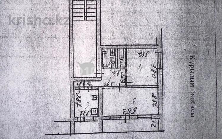 2-комнатная квартира · 45.7 м² · 4/4 этаж, Гагарина 124 за 19.7 млн ₸ в Шымкенте, Туран р-н — фото 2