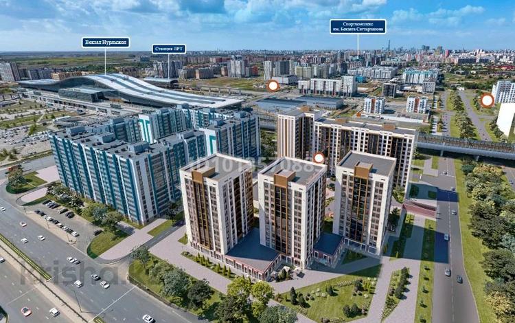 1-комнатная квартира · 31.63 м² · 4/14 этаж, Сафуан Шаймерденов 1 — Байтурсынова за 16.5 млн ₸ в Астане, Сарайшык р-н — фото 2