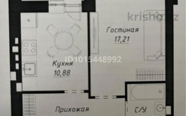 1-комнатная квартира · 41 м² · 6/9 этаж, Шамши Калдаякова 42 — Улы дала за 25.5 млн ₸ в Астане, Сарайшык р-н — фото 2