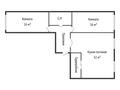 3-бөлмелі пәтер · 82 м² · 3/4 қабат, Бориса Александрова 8В — ДВОРЕЦ СПОРТА, бағасы: 64 млн ₸ в Усть-Каменогорске — фото 5