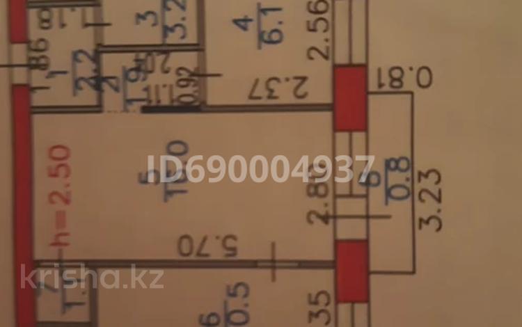 2-бөлмелі пәтер, 41.8 м², 3/5 қабат, Назарбаева 14, бағасы: 15.5 млн 〒 в Усть-Каменогорске, Ульбинский — фото 2