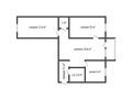 3-комнатная квартира · 54.5 м² · 2/4 этаж, Привокзальная 27 за 6.5 млн ₸ в Рудном — фото 8