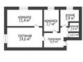 3-комнатная квартира, 50 м², 1/2 этаж, джангильдина за 10.5 млн 〒 в Актобе — фото 14