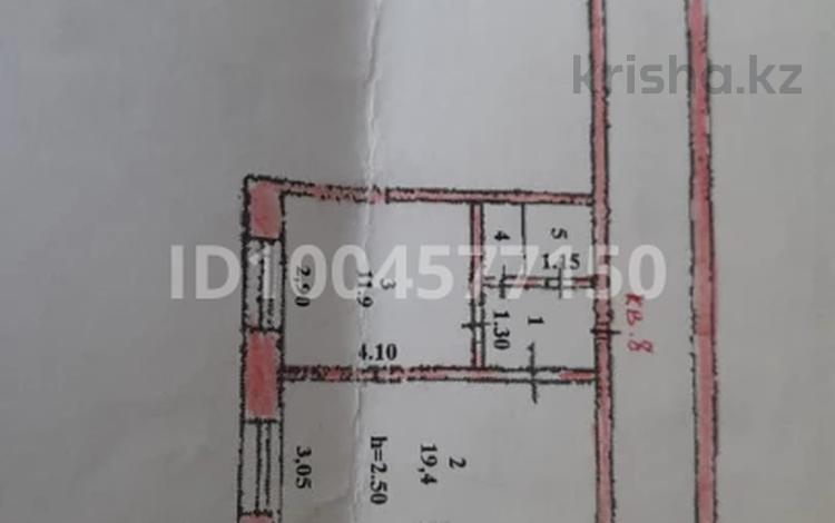 2-бөлмелі пәтер · 38 м² · 2/5 қабат, Физкультурная 10а, бағасы: 11 млн ₸ в Семее — фото 14