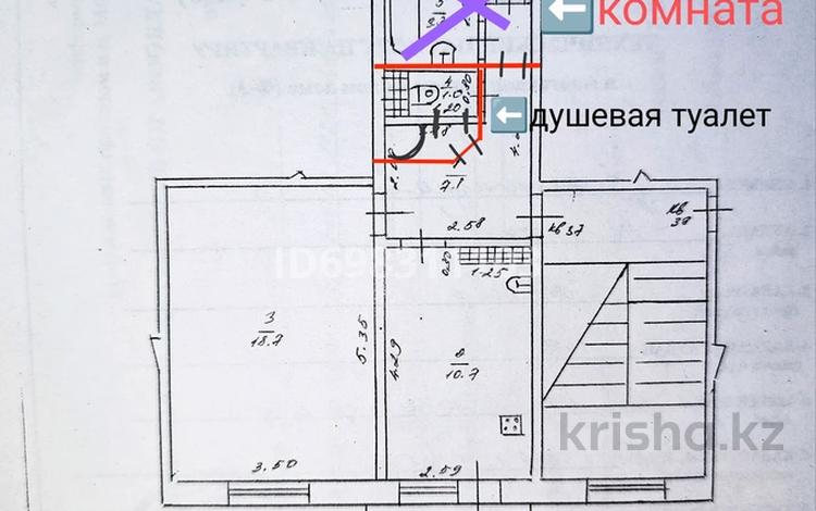 1-бөлмелі пәтер, 41.5 м², 4/5 қабат, Мелиоратор — Абая, бағасы: 20 млн 〒 в Талгаре — фото 2