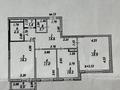 3-комнатная квартира · 82.7 м² · 4 этаж, мкр Уркер, ул. Шапық Шокин, 1 1 за 50 млн ₸ в Астане, Нура р-н — фото 8