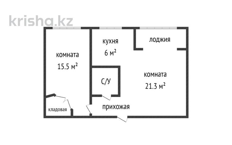 2-комнатная квартира, 51 м², 3/5 этаж, Кабанбай Батыра 68 за 21 млн 〒 в Усть-Каменогорске — фото 2
