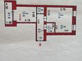 2-комнатная квартира · 55.7 м² · 9/9 этаж, Киевская 24/1 — Кобланды батыра Киевская за 25.5 млн ₸ в Костанае — фото 6