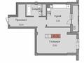 1-комнатная квартира, 49.3 м², К. Мухамедханова за 23.7 млн 〒 в Астане, Нура р-н — фото 2