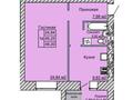 1-комнатная квартира, 48.2 м², 2/9 этаж, 70 квартал 45 за ~ 16.9 млн 〒 в Костанае — фото 2