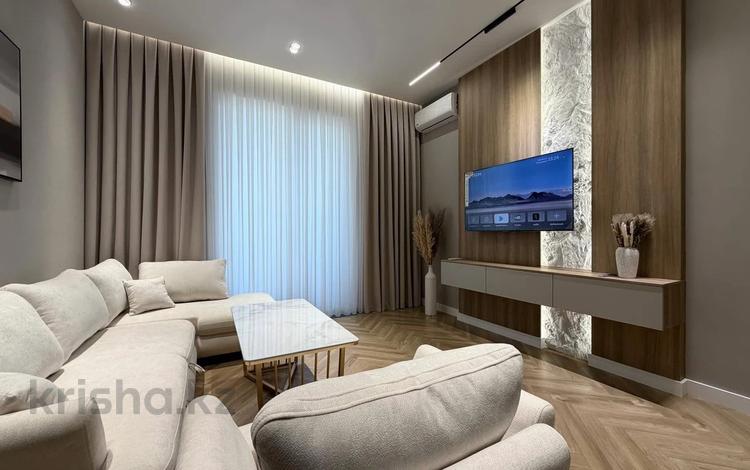 2-комнатная квартира · 57 м² · 6/12 этаж, Торекулова 91 за 400 000 ₸ в Алматы, Алмалинский р-н — фото 2