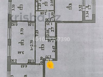 3-бөлмелі пәтер · 86 м² · 5/9 қабат, Роза Багланова 2, бағасы: 58 млн ₸ в Астане, Нура р-н