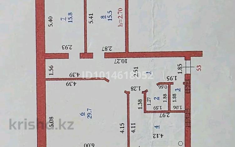 3-комнатная квартира · 100 м² · 2/5 этаж, мкр. Алтын орда, Ораза Татеулы 2а за 45 млн ₸ в Актобе — фото 2