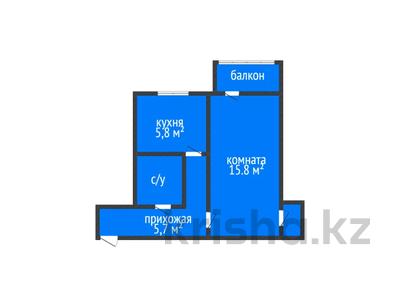 1-комнатная квартира · 31 м² · 3/5 этаж, Майлина 43 за 14 млн ₸ в Костанае