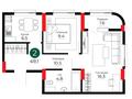 2-комнатная квартира · 49.1 м² · 11/12 этаж, Е-429 26 — Айтматова Сыганак за ~ 30 млн ₸ в Астане, Нура р-н — фото 2