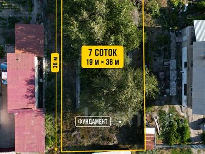 Жер телімі · 7 сотық, Сихимова 11, бағасы: 7.5 млн ₸ в Талдыкоргане