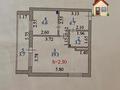 1-бөлмелі пәтер · 39.3 м² · 4/5 қабат, Петрова 21/3, бағасы: 21 млн ₸ в Астане, Алматы р-н