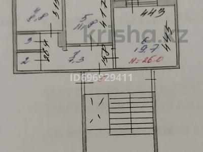 2-комнатная квартира, 52 м², 2/10 этаж, Сатпаева 7 — Народного банка за 18 млн 〒 в Экибастузе