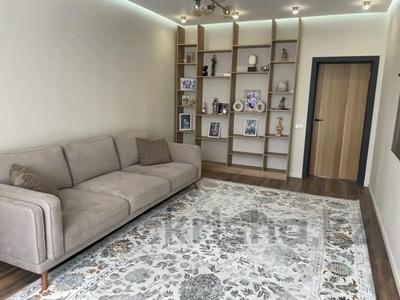 3-комнатная квартира · 100 м² · 13/16 этаж, Каныша Сатпаева 133/1 за 91 млн ₸ в Алматы, Бостандыкский р-н