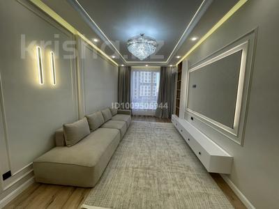 3-бөлмелі пәтер · 91.4 м² · 14/17 қабат, Жошы Хан 12, бағасы: 77 млн ₸ в Астане, Есильский р-н