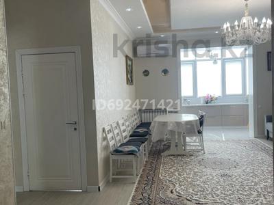 4-бөлмелі пәтер · 124.2 м² · 6/10 қабат, ул Бердибека Сокпакбаева 5 — ул. Кумисбекова, бағасы: 63 млн ₸ в Астане, Сарыарка р-н