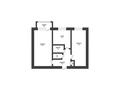 2-комнатная квартира · 44.2 м² · 5/5 этаж, Кубеева 2а за ~ 16.4 млн ₸ в Костанае — фото 9