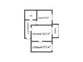 2-бөлмелі пәтер · 49 м² · 2/9 қабат, Г. Каирбекова 405/1, бағасы: ~ 26.5 млн ₸ в Костанае — фото 5