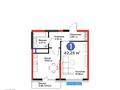 1-бөлмелі пәтер · 42.25 м² · 15/16 қабат, К. Толеметова 83, бағасы: 23 млн ₸ в Шымкенте — фото 10