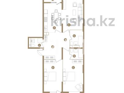 3-комнатная квартира · 120 м² · 10/12 этаж, Розыбакиева — Ескараева за 132 млн ₸ в Алматы, Бостандыкский р-н
