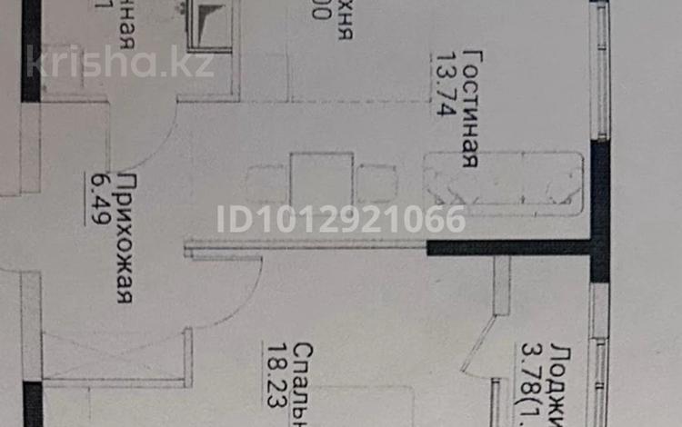 2-бөлмелі пәтер · 52 м² · 2/12 қабат, ул. Фадеева, 38г 38Г, бағасы: 28.5 млн ₸ в Алматы, Алатауский р-н — фото 2