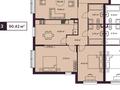 3-комнатная квартира · 90.42 м² · 1/3 этаж, Сейдимбек 102/2 — Выше Жандосова - Аскарова за 72.8 млн ₸ в Алматы, Наурызбайский р-н — фото 14